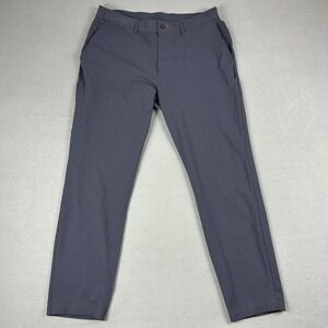 Public Rec Pants Mens 34x30‎ Navy Blue Nylon Spandex Stretch Casual Golf